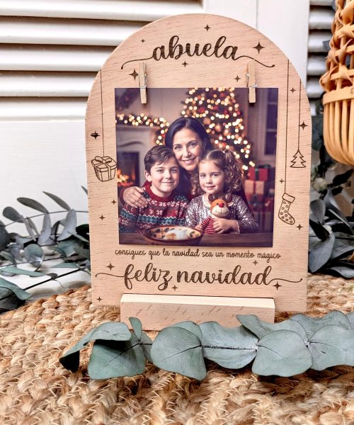 Portafotos Abuela Navidad Magia
